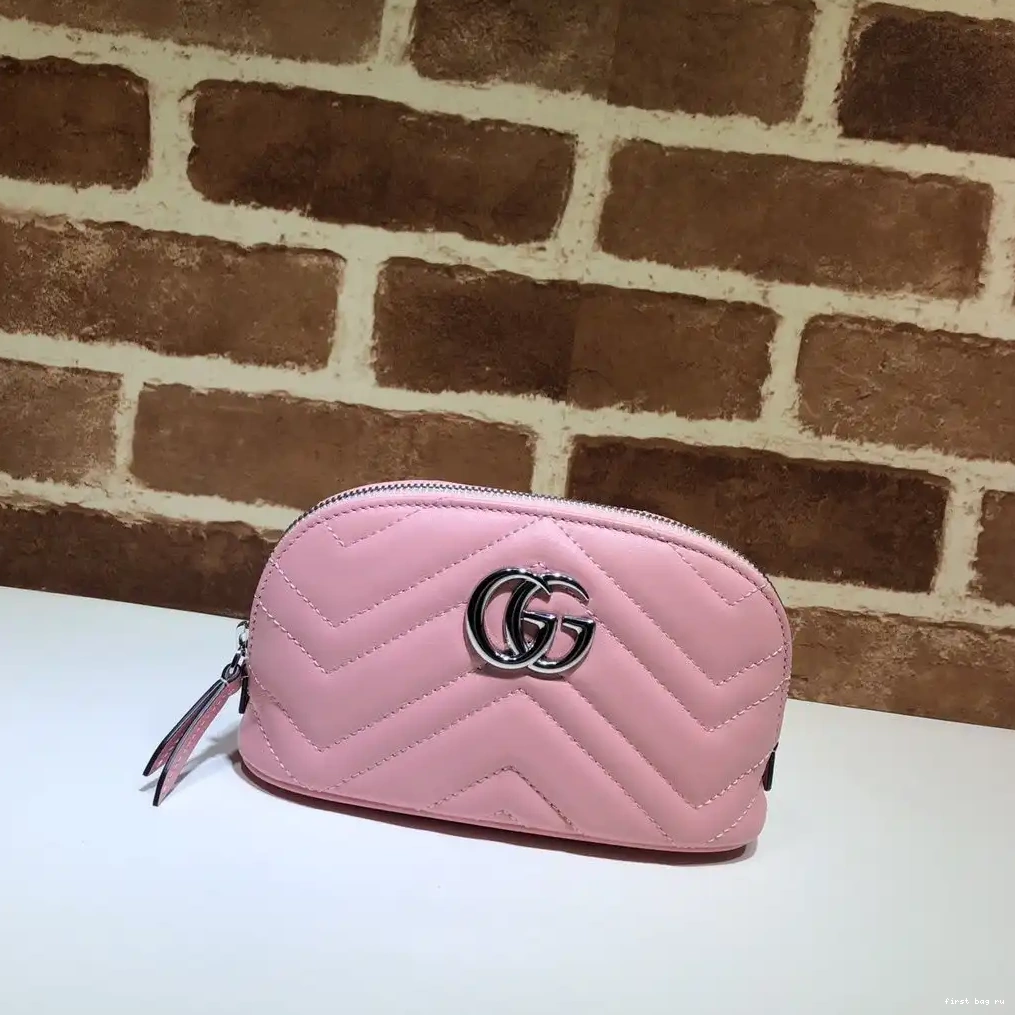 First bag ru GUCCI case cosmetic GG Marmont 0614